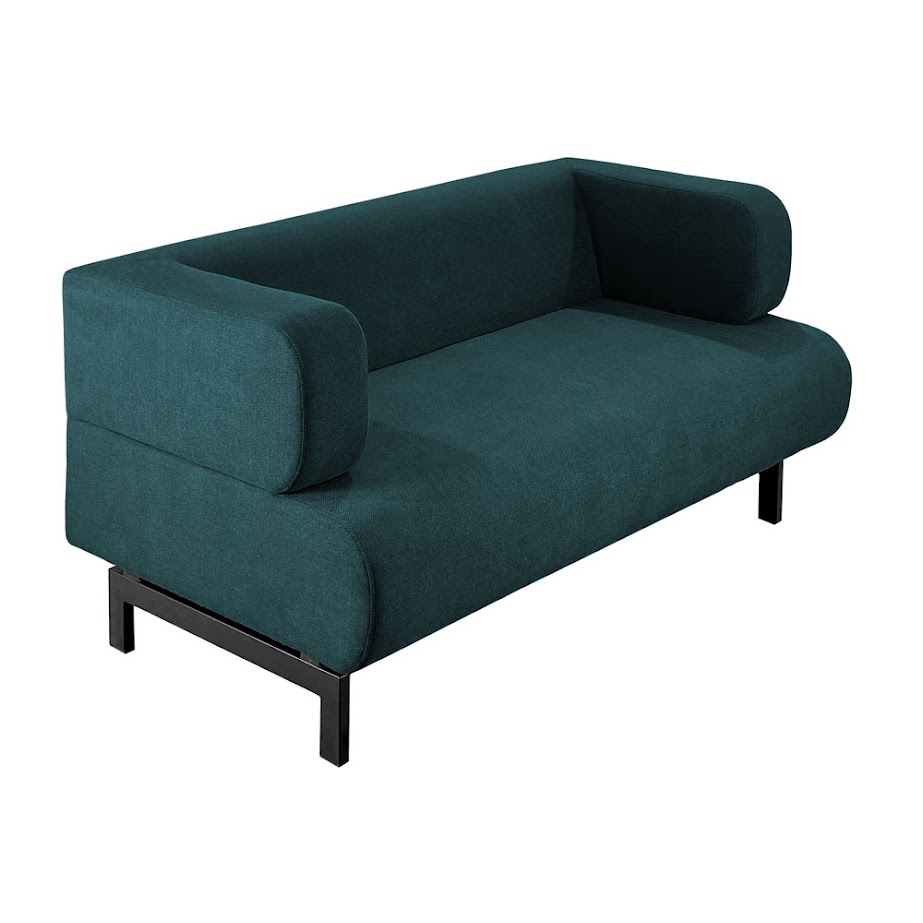 Диван RICHMAN Джанні Подвійний Каркас Чорний Перфект Оушен